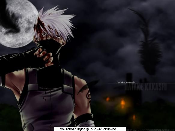 kakashi hatake este liderul echipei 7 şi profesorul trioului format din naruto, sasuke şi